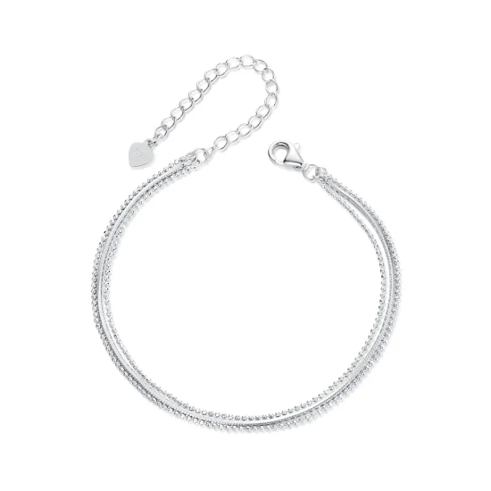 (immagine per) Bracciale semplice a tre strati stile PANDORA - BSB164