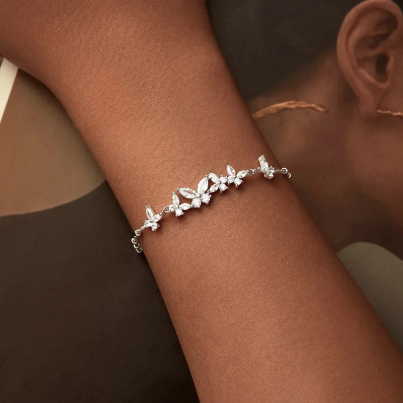(immagine per) Bracciale volante con farfalla stile PANDORA - BSB162 - Visualizza 5