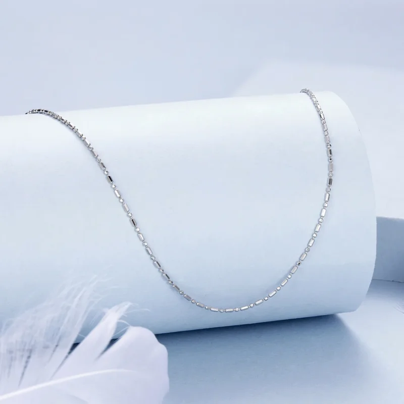(immagine per) Catena base con glitter fini stile PANDORA - BSA006 - Visualizza 2