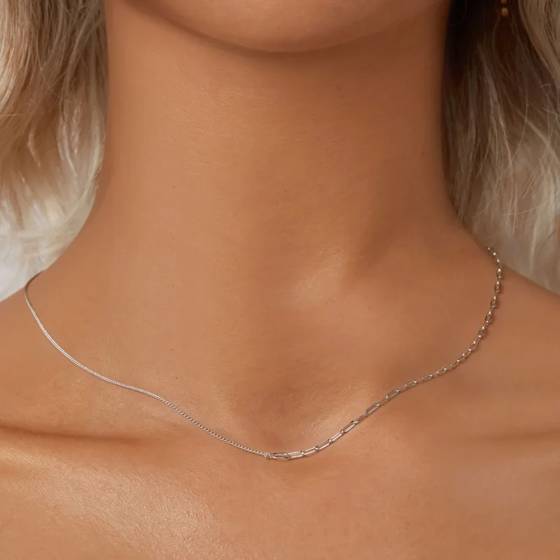 (immagine per) Catena di moda con giunzione stile PANDORA - BSA007 - Visualizza 5
