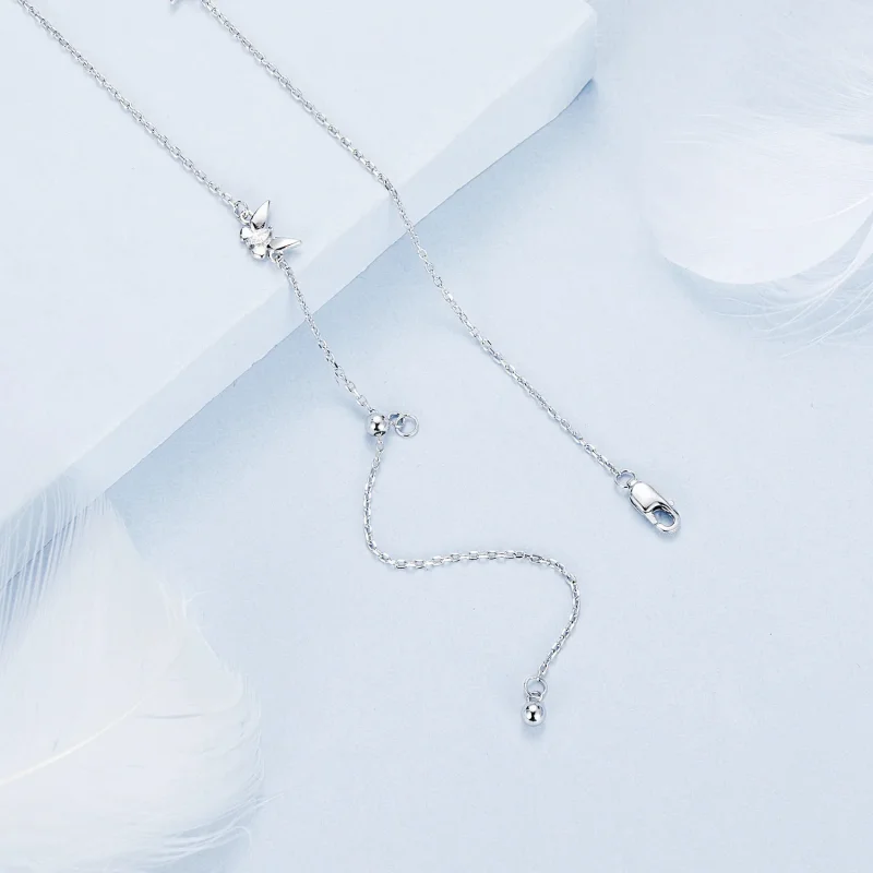 (immagine per) Catena per clavicola a farfalla piccola stile PANDORA - BSN376 - Visualizza 4