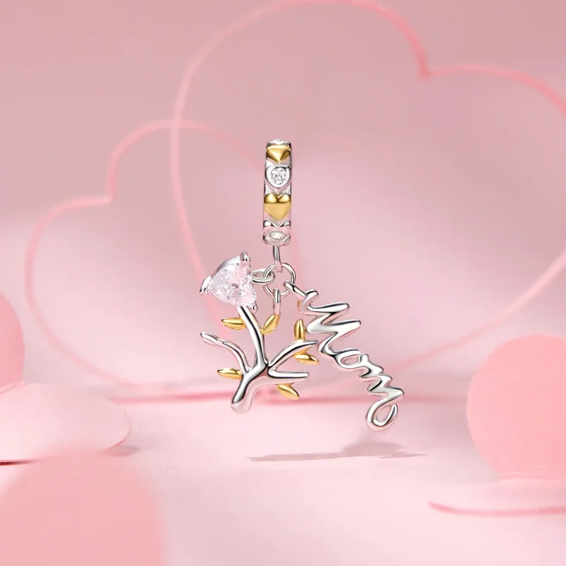 (immagine per) Ciondolo albero della vita per la festa della mamma in stile PANDORA - BSC1000 - Visualizza 2