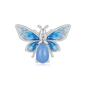 (immagine per) Ciondolo ape blu luminoso stile PANDORA - SCC2734