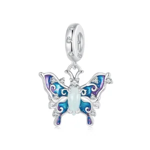 (immagine per) Ciondolo farfalla colorata luminosa stile PANDORA - SCC2731