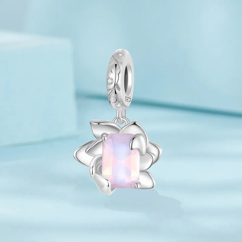 (immagine per) Ciondolo loto stile PANDORA - SCC2730 - Visualizza 2