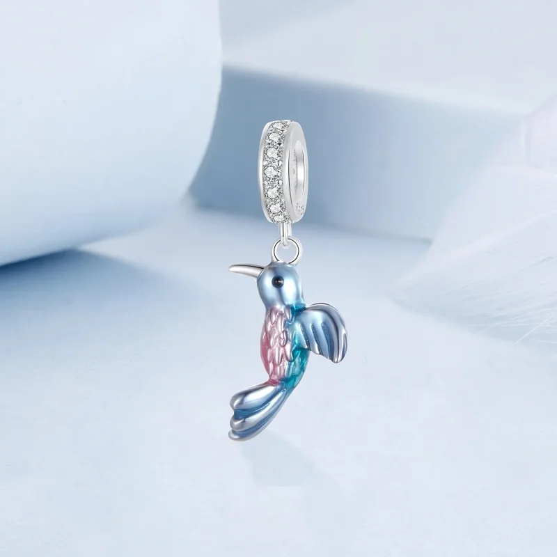 (immagine per) Ciondolo Martin pescatore stile PANDORA - BSC1004 - Visualizza 2