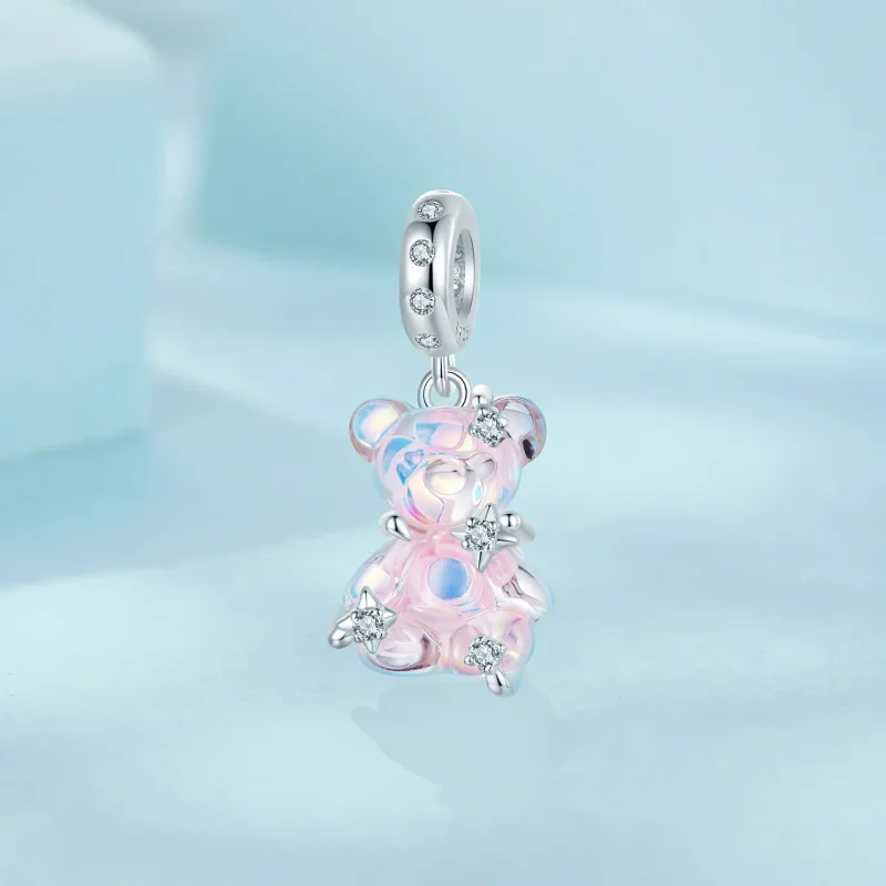 (immagine per) Ciondolo orso fantasy in stile PANDORA - SCC2754 - Visualizza 2
