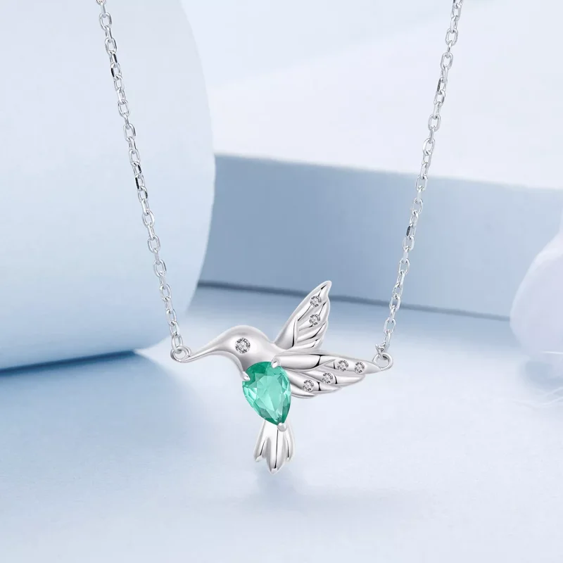 (immagine per) Collana colibrì stile PANDORA - BSN378 - Visualizza 3