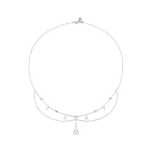 (immagine per) Collana con nappe a goccia d'acqua stile PANDORA - BSN383