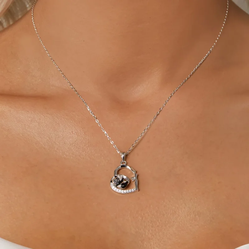 (immagine per) Collana Panda stile PANDORA - SCN515 - Visualizza 5