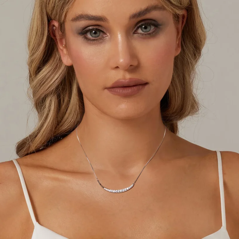 (immagine per) Collana PANDORA Style Moon Smile - BSN374 - Visualizza 6