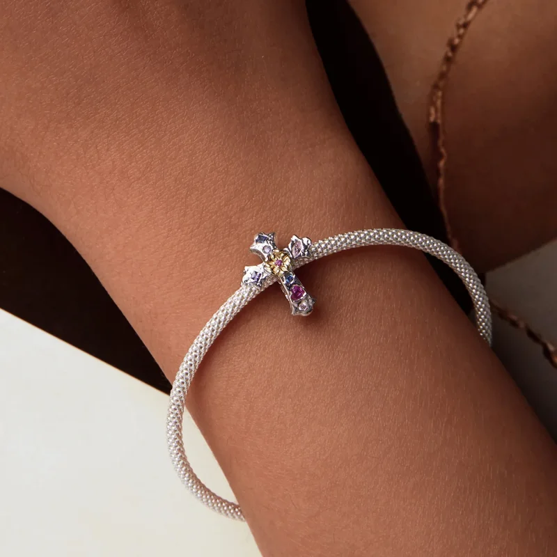 (immagine per) Croce vintage stile PANDORA - BSC1005 - Visualizza 6