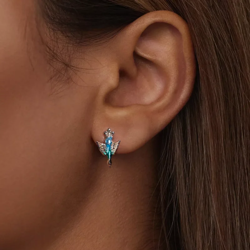 (immagine per) Gancio per l'orecchio colibrì stile PANDORA - BSE990 - Visualizza 6
