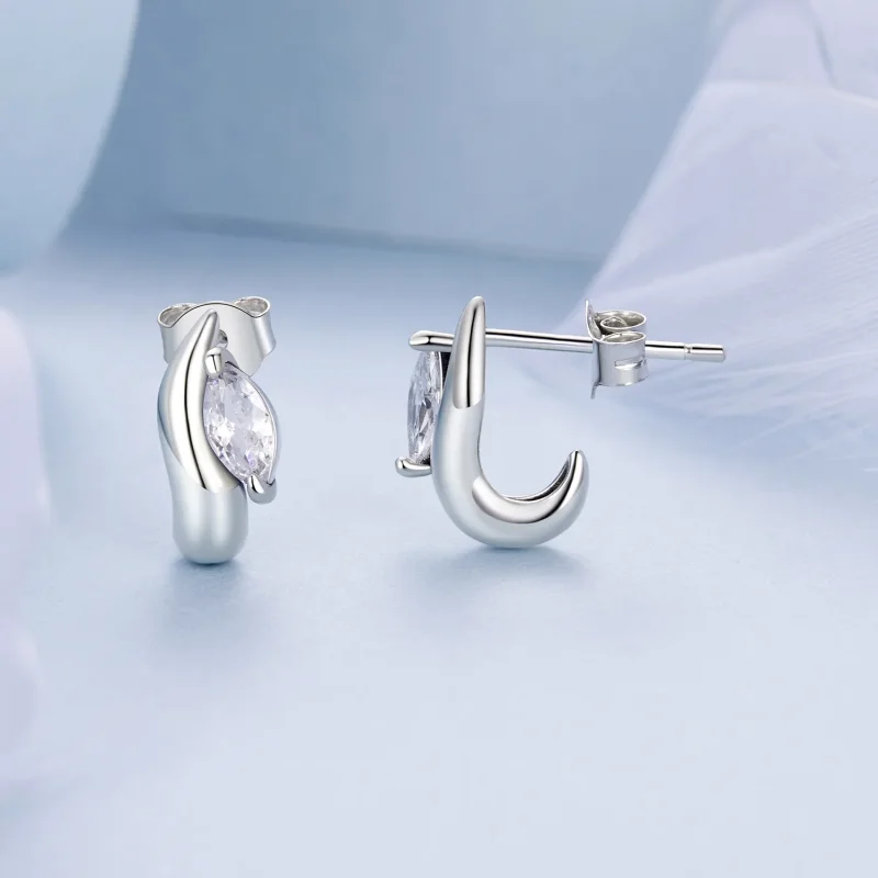 (immagine per) Orecchini a bottone marchesa semplici stile PANDORA - BSE971 - Visualizza 4