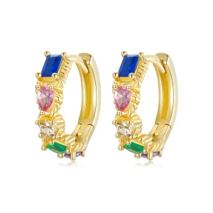 (immagine per) Orecchini colorati stile PANDORA - BSE974