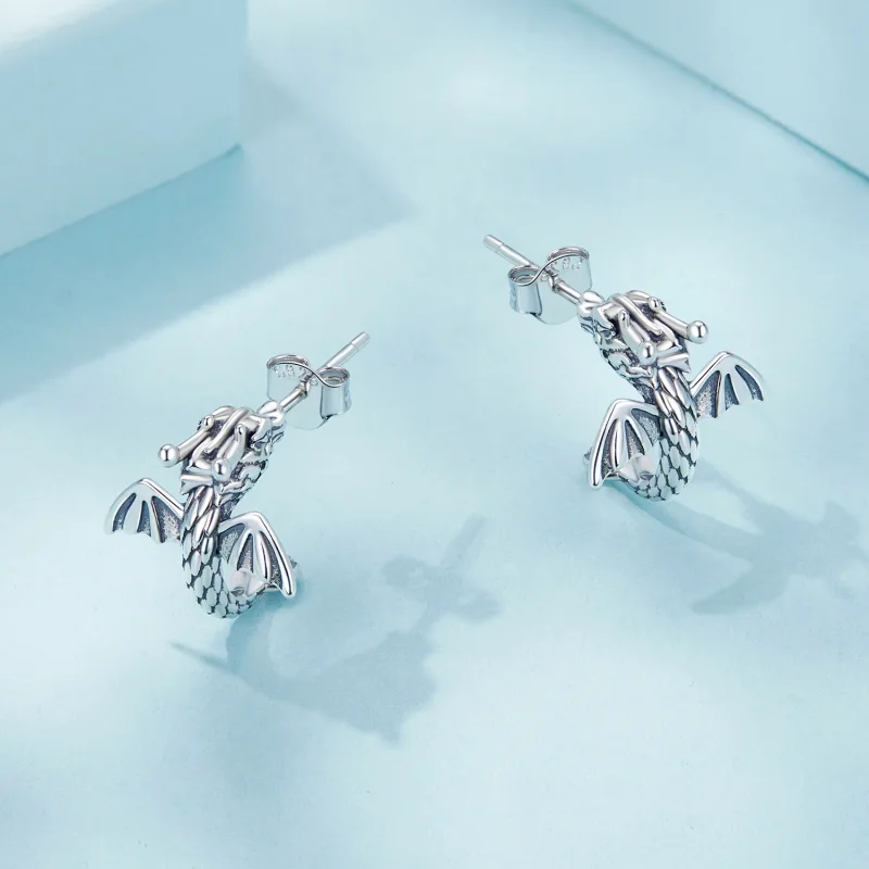 (immagine per) Orecchini Feilong stile PANDORA - SCE1734 - Visualizza 3