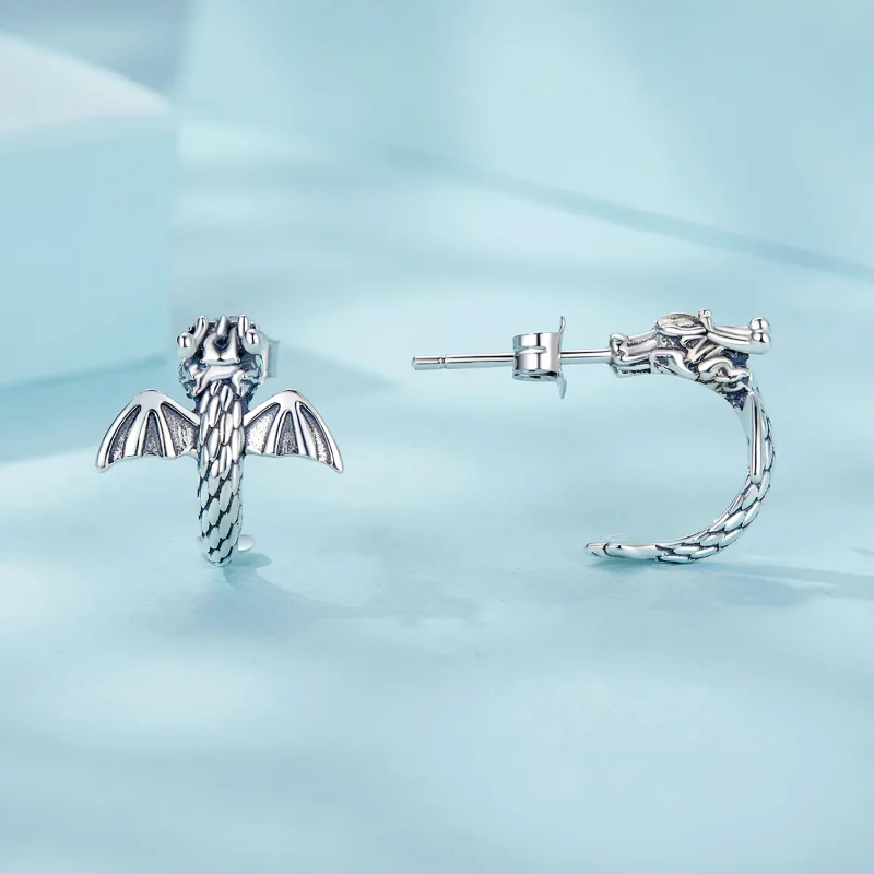 (immagine per) Orecchini Feilong stile PANDORA - SCE1734 - Visualizza 4