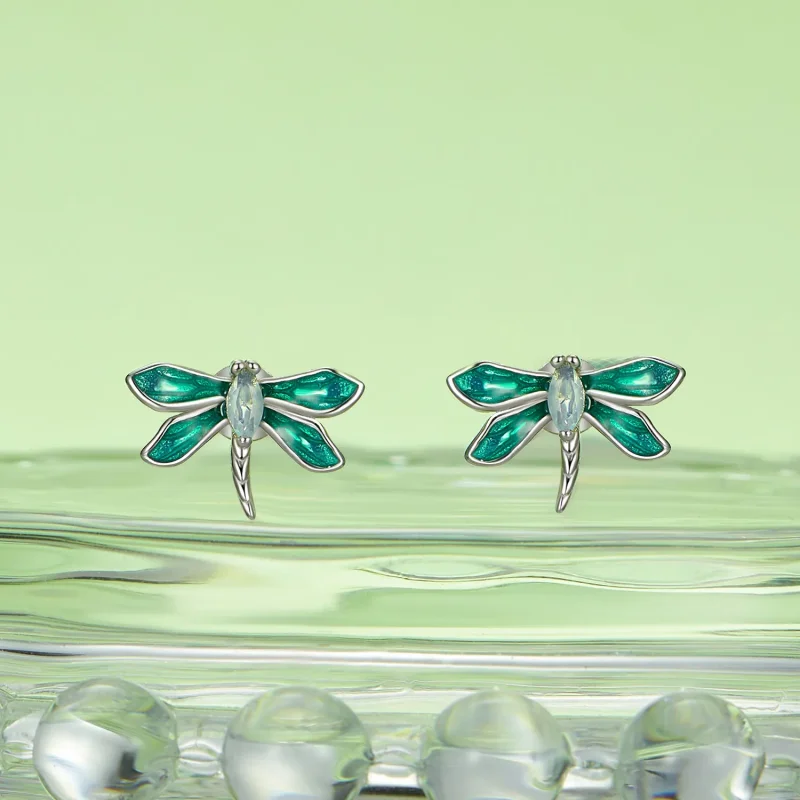 (immagine per) Orecchini libellula stile PANDORA - BSE988 - Visualizza 2
