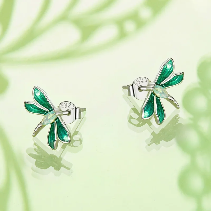(immagine per) Orecchini libellula stile PANDORA - BSE988 - Visualizza 4