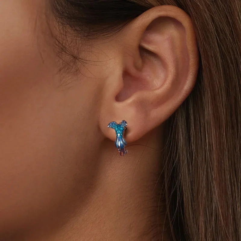 (immagine per) Orecchini Martin pescatore stile PANDORA - BSE997 - Visualizza 6