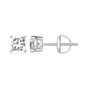 (immagine per) Orecchini Princess Moissanite stile PANDORA (due certificati) - MSE047-L