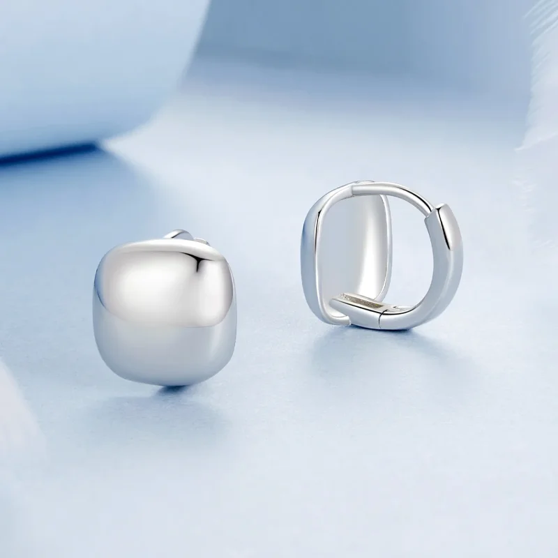 (immagine per) Orecchini quadrati stile PANDORA - BSE973 - Visualizza 3