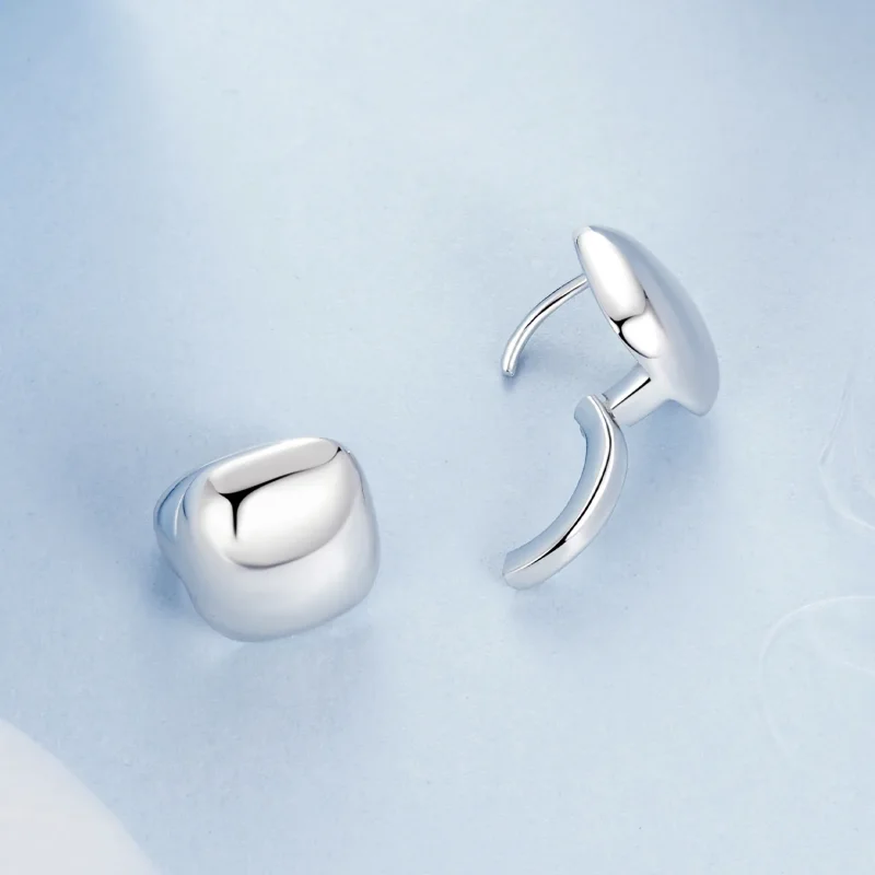 (immagine per) Orecchini quadrati stile PANDORA - BSE973 - Visualizza 4
