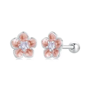 (immagine per) Orecchini romantici con fiori di ciliegio in stile PANDORA - BSE992