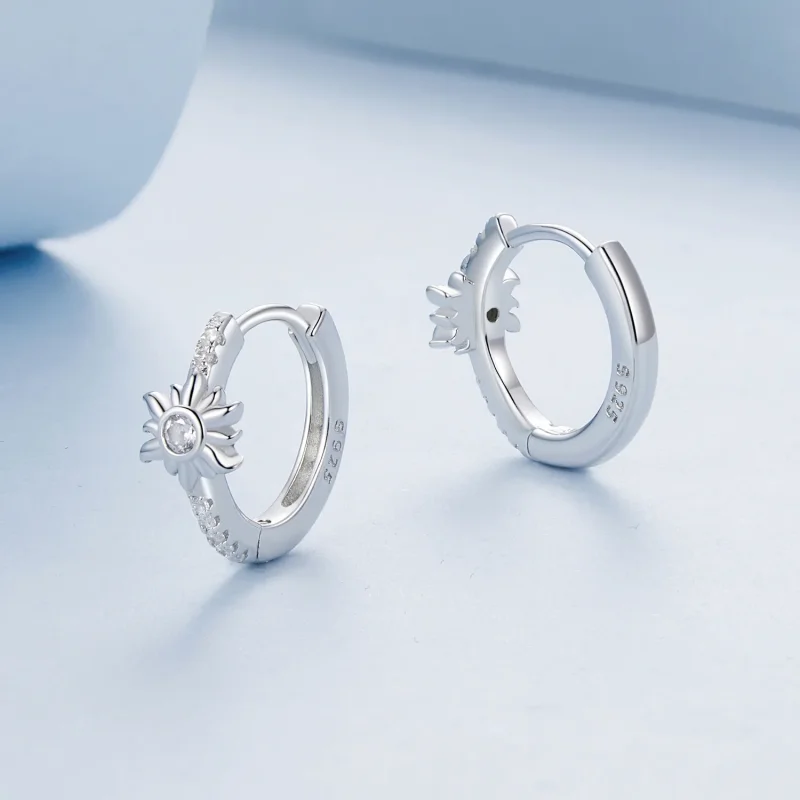 (immagine per) Orecchini sole stile PANDORA - BSE1001 - Visualizza 3