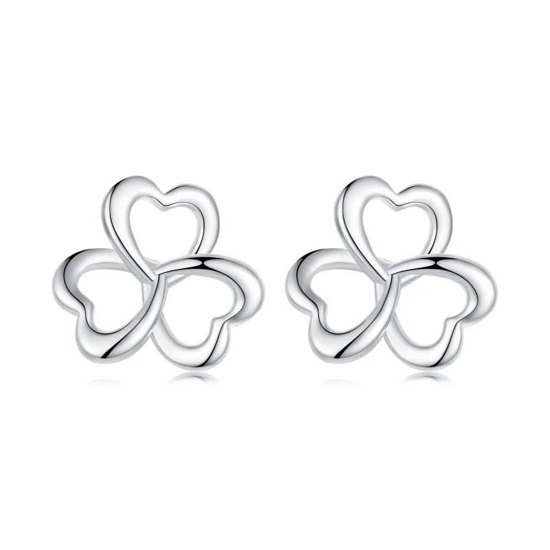 (immagine per) Orecchini trifoglio stile PANDORA - BSE999