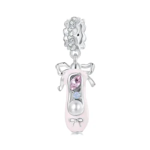 (immagine per) Pendente con scarpetta da balletto stile PANDORA - SCC2761