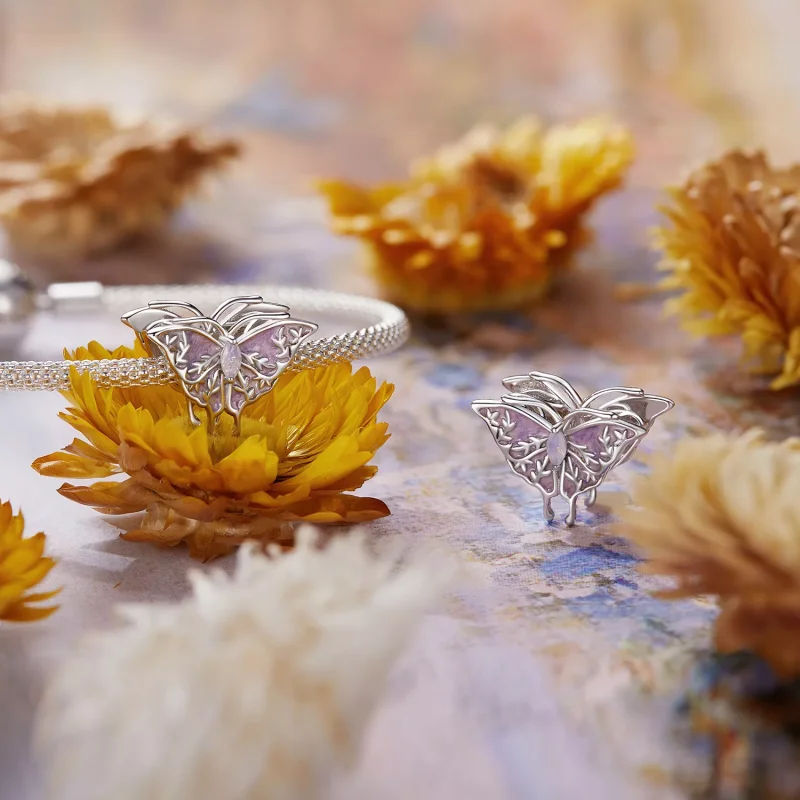(immagine per) Perline a farfalla Monet stile PANDORA - BSC988 - Visualizza 4