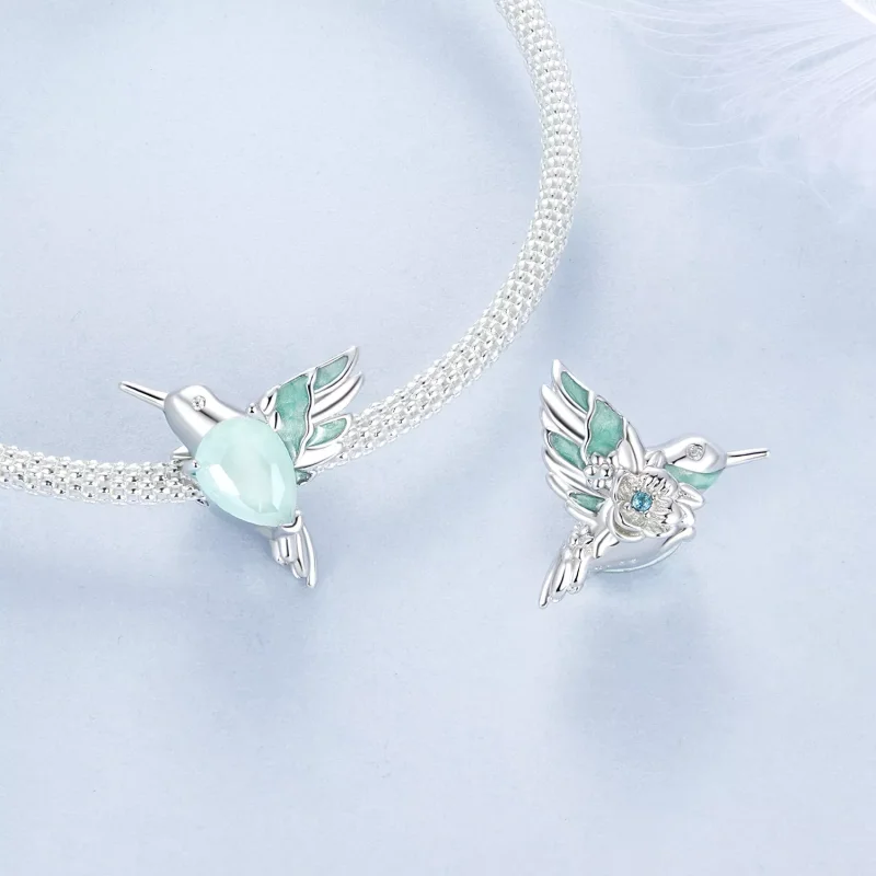 (immagine per) Perline colibrì stile PANDORA - BSC981 - Visualizza 4