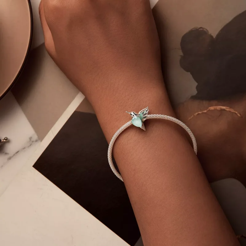 (immagine per) Perline colibrì stile PANDORA - BSC981 - Visualizza 6