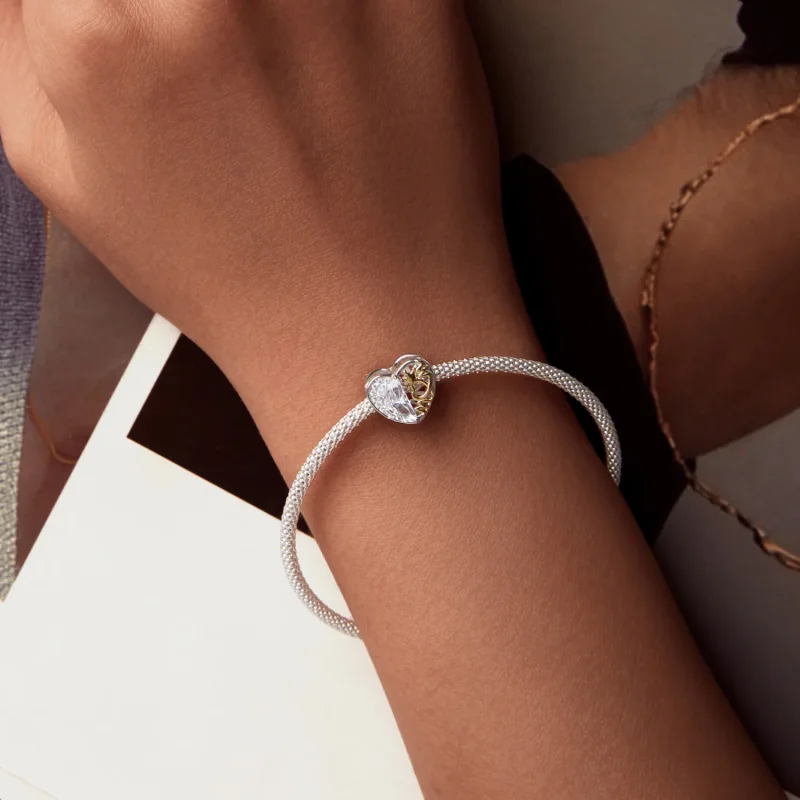(immagine per) Perline del cuore della mamma stile PANDORA - BSC1002 - Visualizza 6