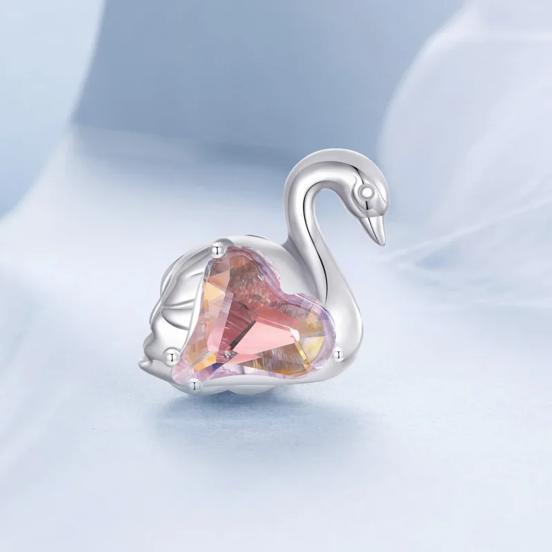 (immagine per) Perline di cigno stile PANDORA - BSC980 - Visualizza 2