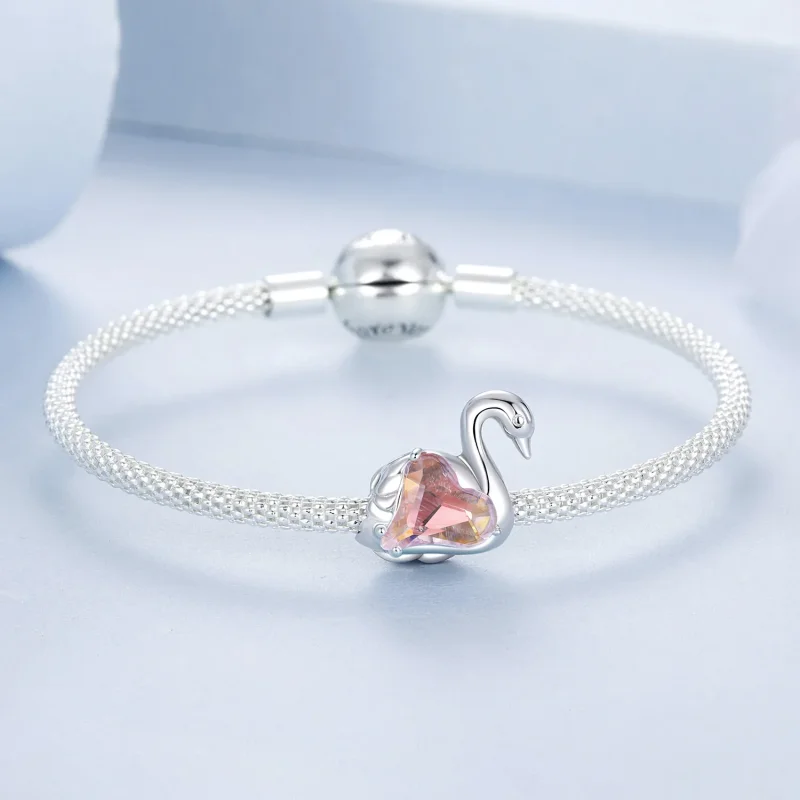 (immagine per) Perline di cigno stile PANDORA - BSC980 - Visualizza 5