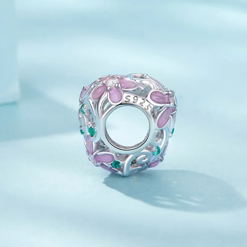(immagine per) Perline di fiori di vite stile PANDORA - SCC2739 - Visualizza 3