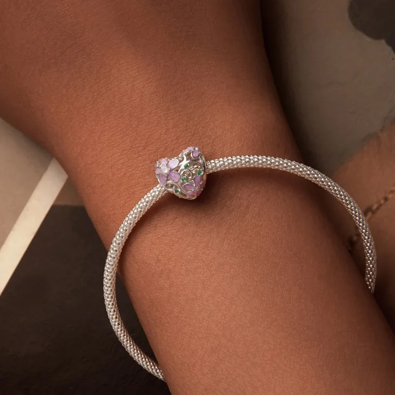(immagine per) Perline di fiori di vite stile PANDORA - SCC2739 - Visualizza 7