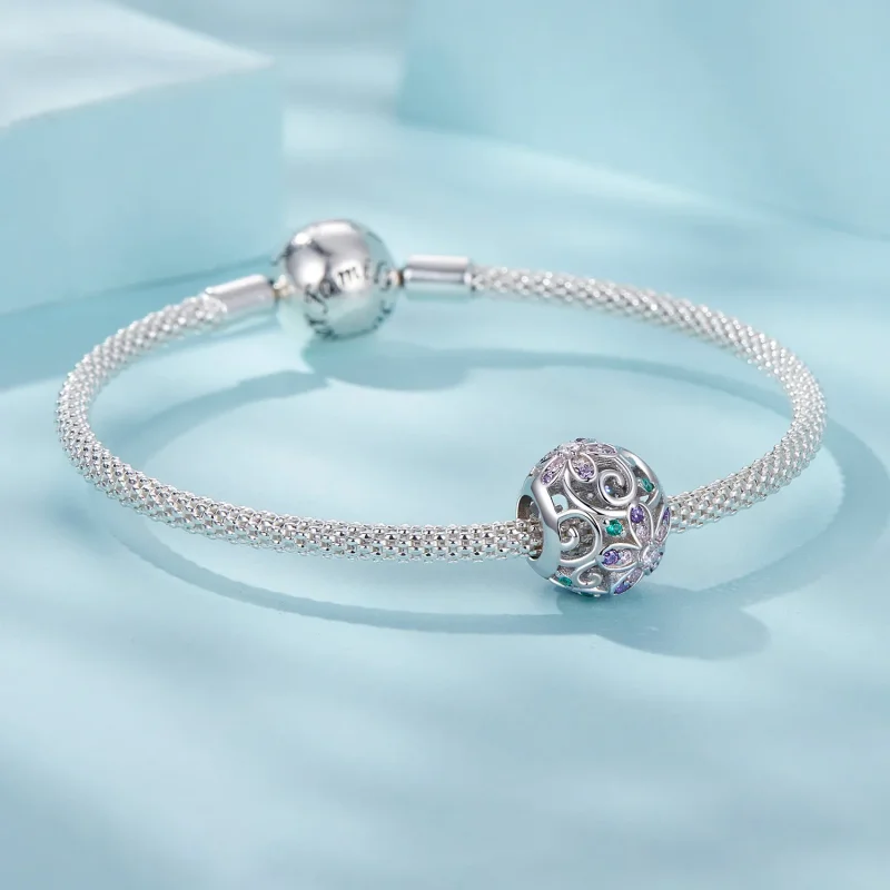 (immagine per) Perline di fiori di vite stile PANDORA - SCC2741 - Visualizza 5