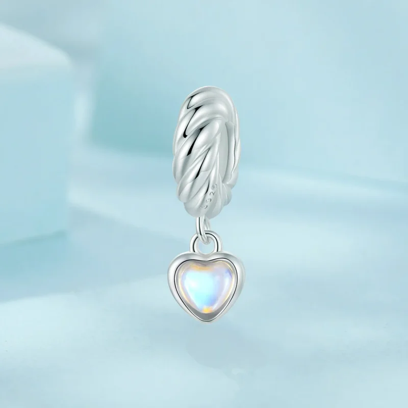 (immagine per) Perline distanziatrici in silicone Smart Heart stile PANDORA - SCC2755 - Visualizza 2