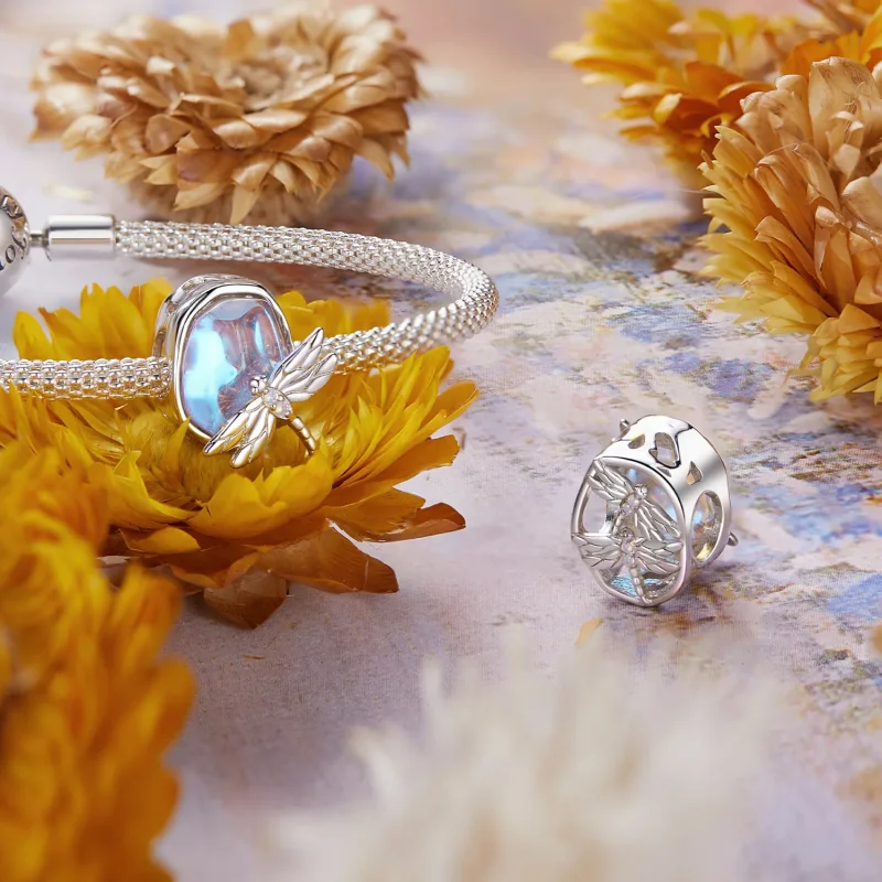 (immagine per) Perline Monet libellula stile PANDORA - BSC987 - Visualizza 4
