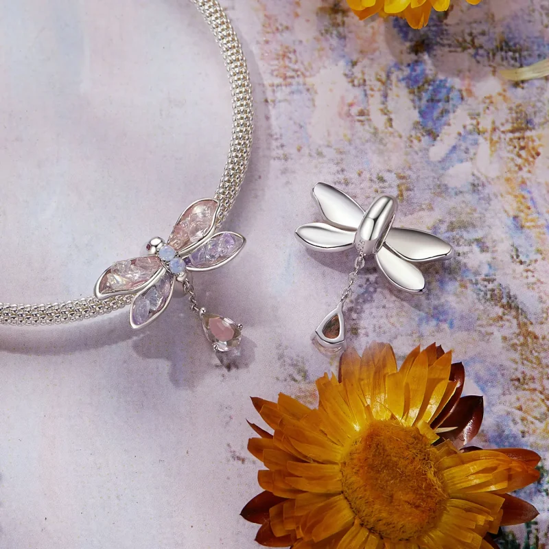 (immagine per) Perline Monet libellula stile PANDORA - BSC989 - Visualizza 4