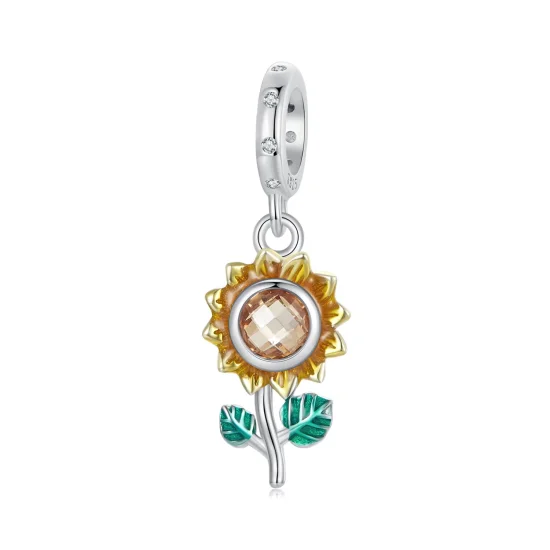 (immagine per) Perline pendenti girasole stile PANDORA - SCX151