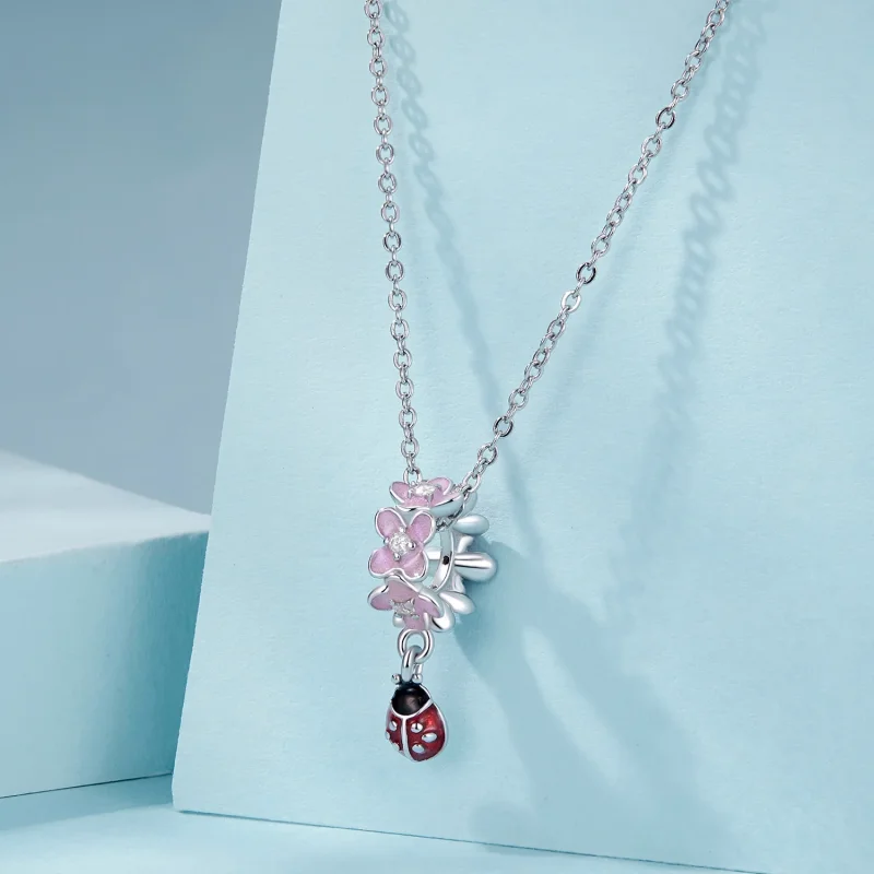 (immagine per) Perline separatore fiore coccinella stile PANDORA - SCC2740 - Visualizza 5
