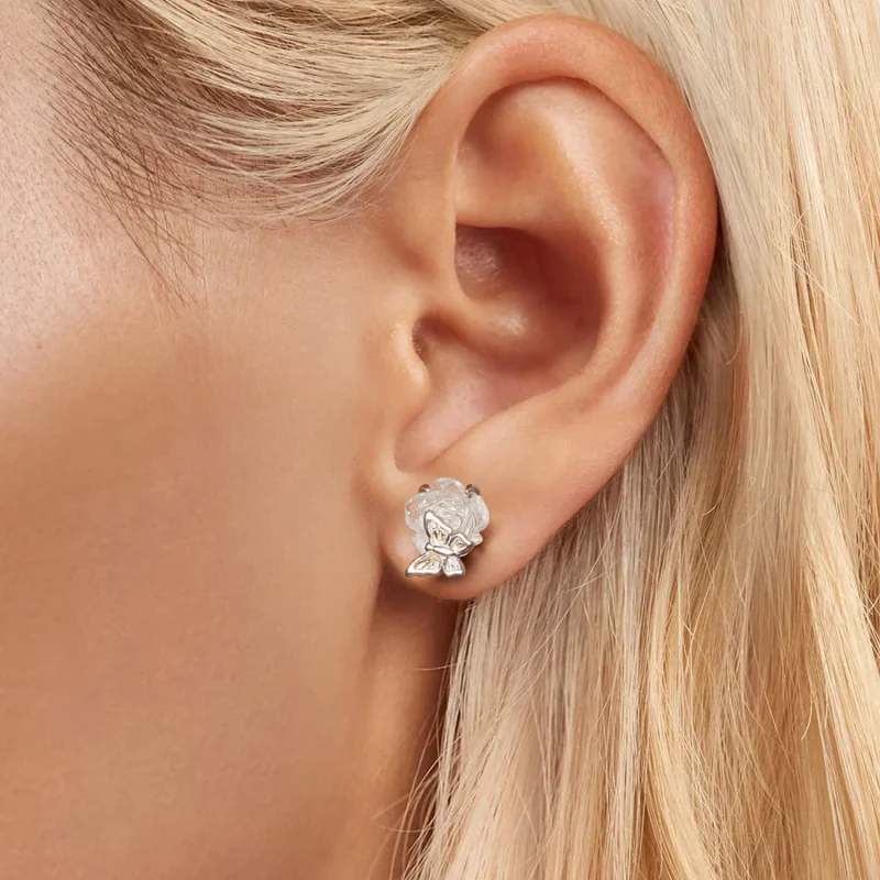 (immagine per) Rosa di cristallo stile PANDORA - BSE978 - Visualizza 6