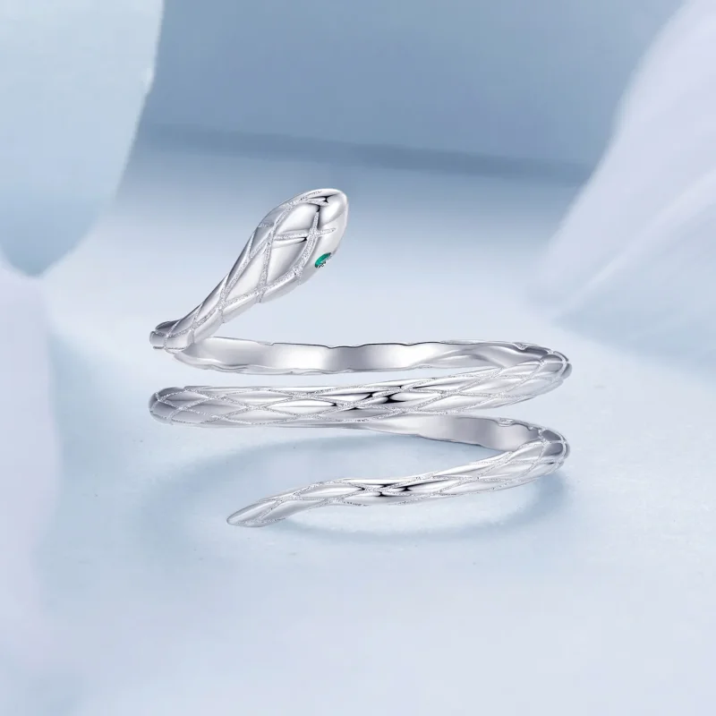 (immagine per) Anello aperto serpente stile PANDORA - BSR555-E - Visualizza 3