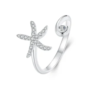 (immagine per) Anello aperto stella marina stile PANDORA - BSR560-E