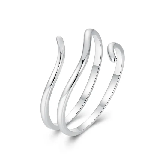 (immagine per) Anello semplice multistrato stile PANDORA - SCR1040-E
