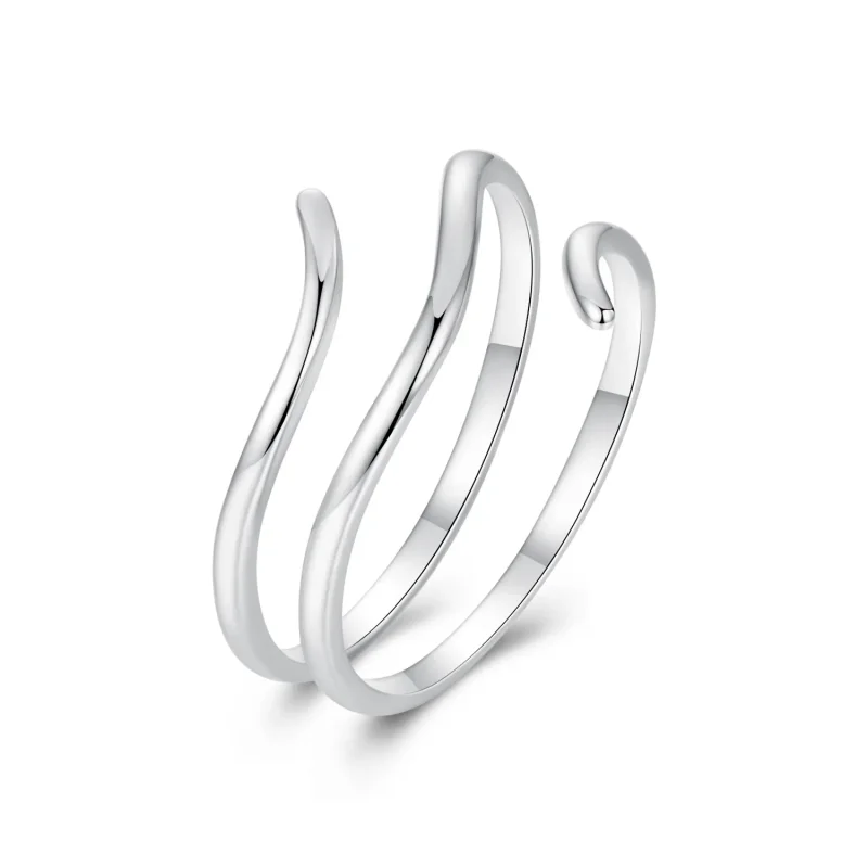 (immagine per) Anello semplice multistrato stile PANDORA - SCR1040-E